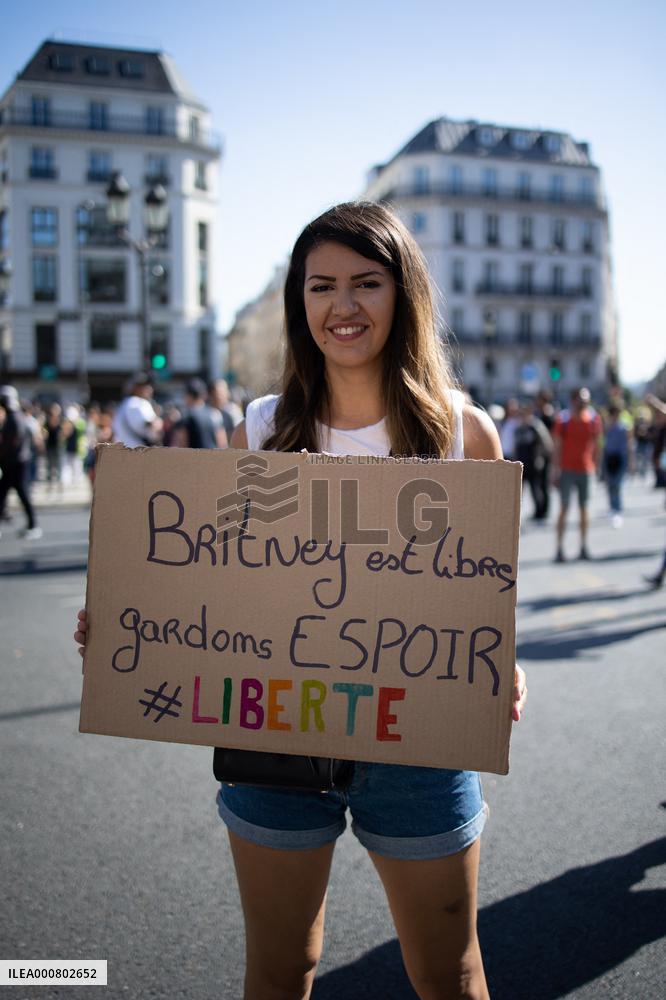 Protest Against Health Pass - Paris