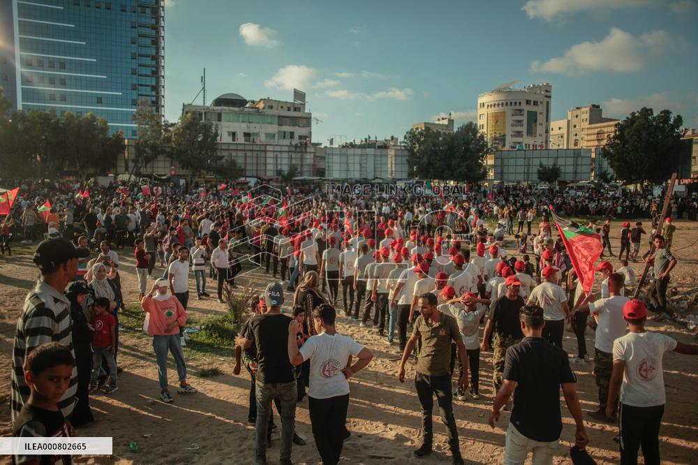 Rally in Gaza