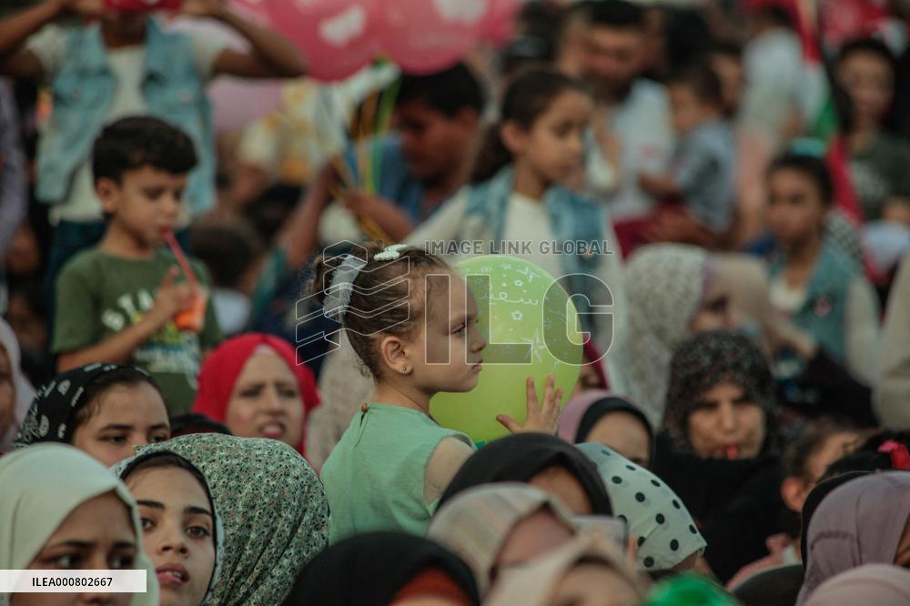 Rally in Gaza