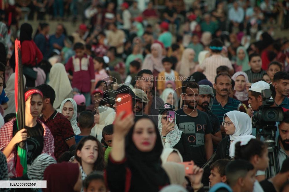 Rally in Gaza