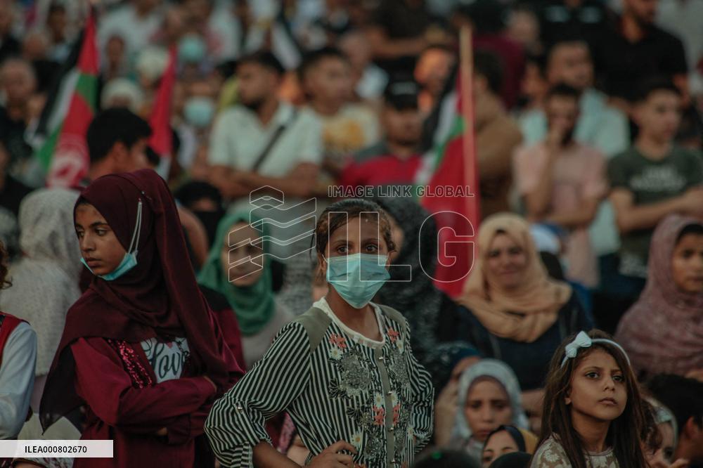 Rally in Gaza