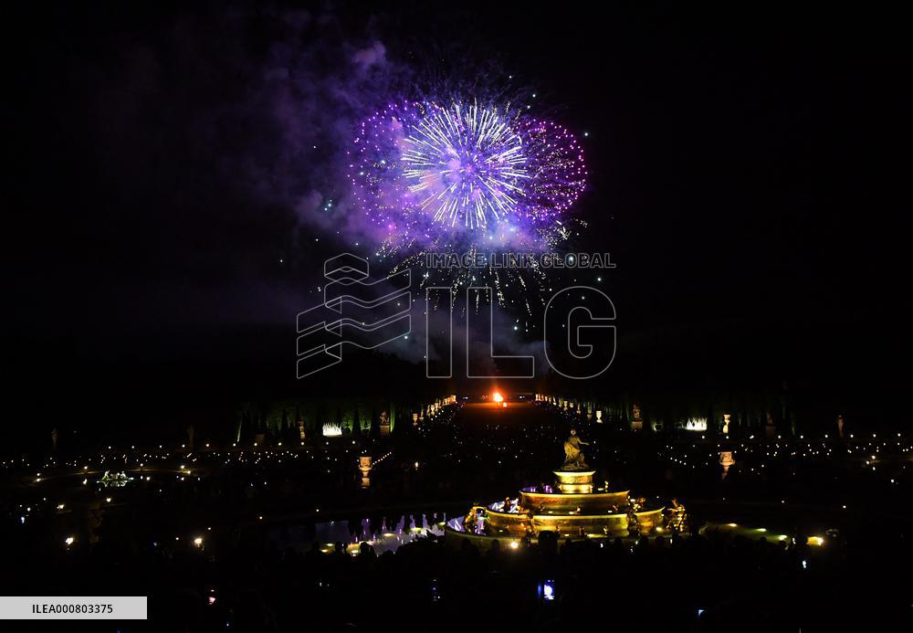The Nocturnes De Feu At The Palace Of Versailles - France