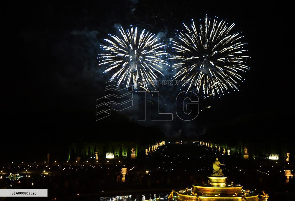 The Nocturnes De Feu At The Palace Of Versailles - France