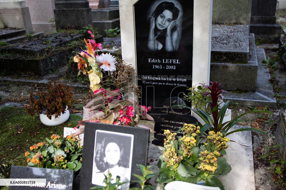 Illustrations Of The Pere Lachaise Cemetery - Paris