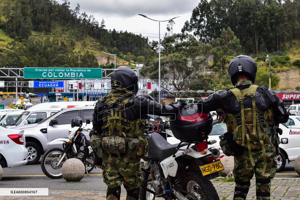 Colombia Border With Ecuador Protests - Ipiales