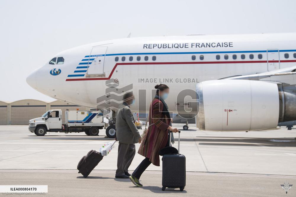 Expats In Afghanistan En Route Back To France - UAE