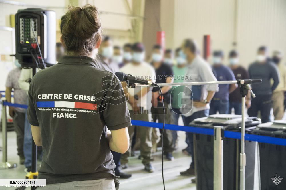 Expats In Afghanistan En Route Back To France - UAE