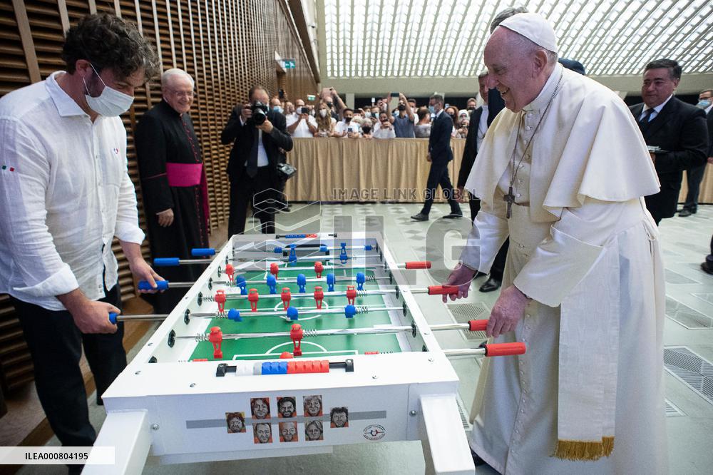 Pope Francis Holds General Audience - Vatican