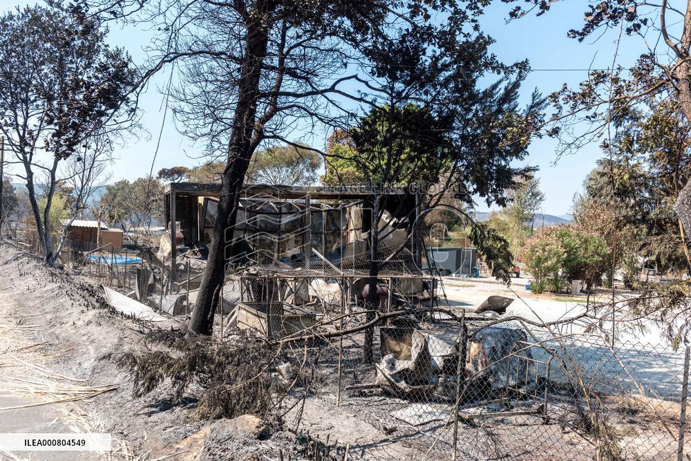 New Wildfires Hit South Of France
