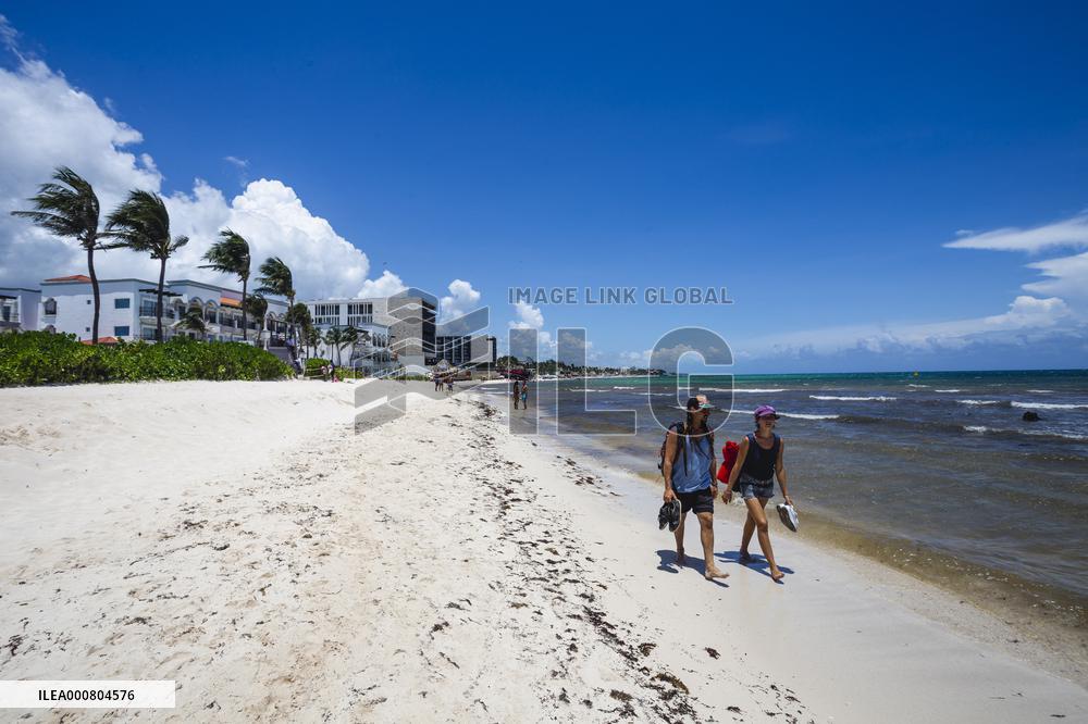 Hurricane Grace Heads Toward Caribbean Coast - Mexico