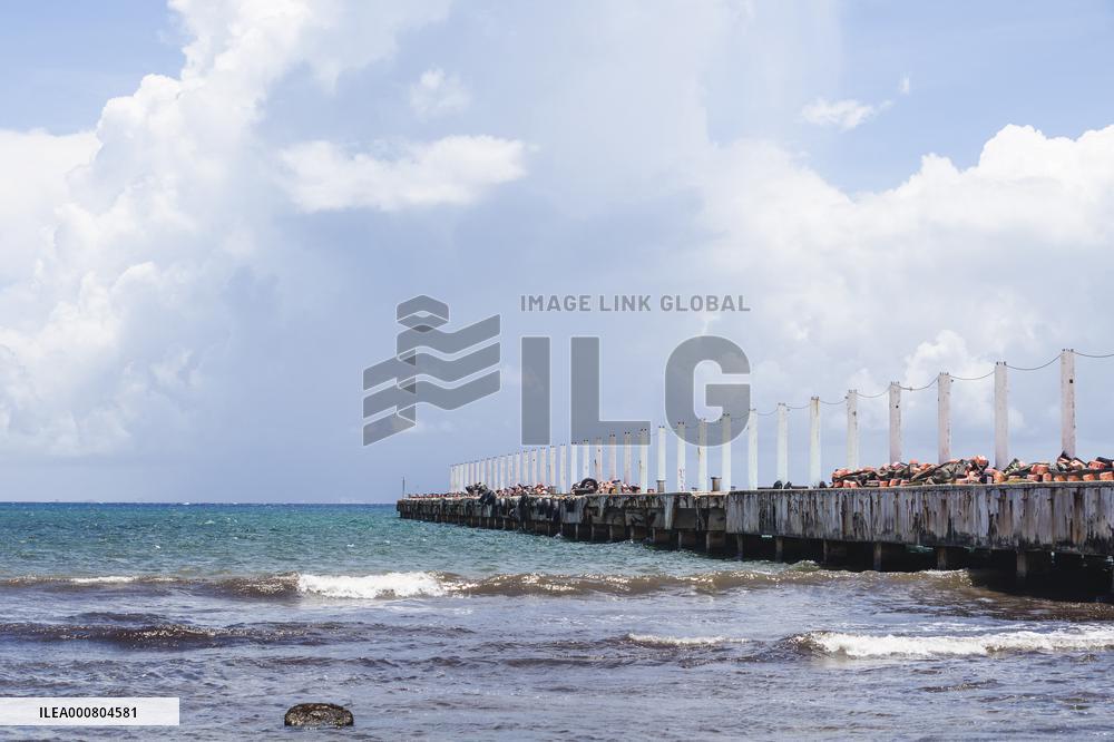 Hurricane Grace Heads Toward Caribbean Coast - Mexico