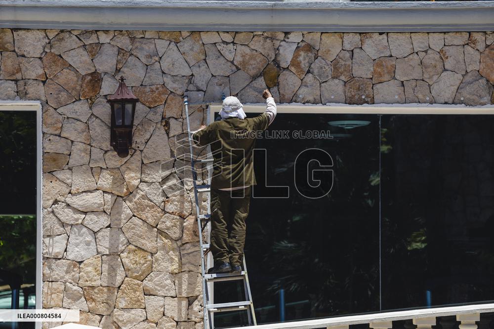 Hurricane Grace Heads Toward Caribbean Coast - Mexico