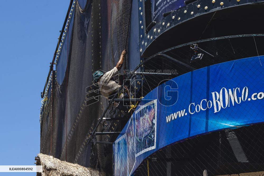 Hurricane Grace Heads Toward Caribbean Coast - Mexico