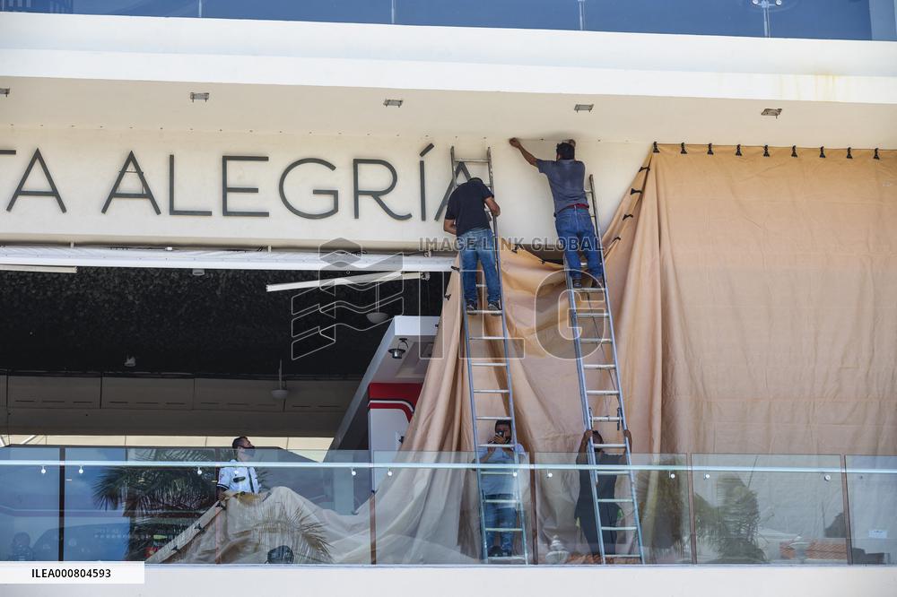 Hurricane Grace Heads Toward Caribbean Coast - Mexico