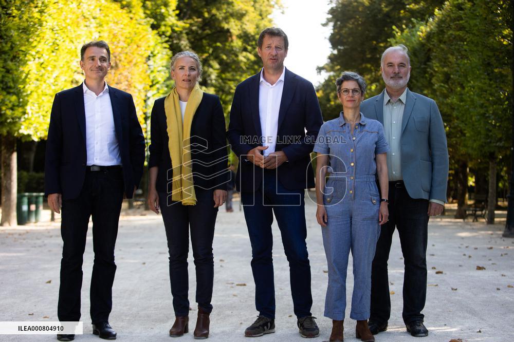 Portrait of the 5 candidates to the primary of the Green party - Poitiers