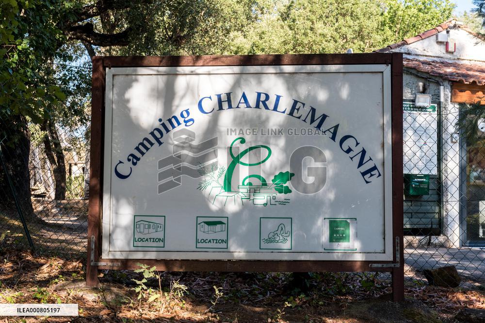 Southern France wildfire aftermath