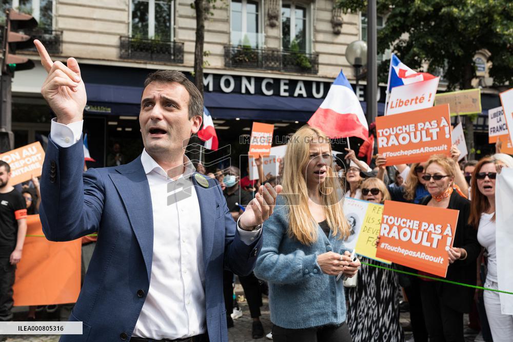 The Patriots' Anti Health Pass Rally - Paris