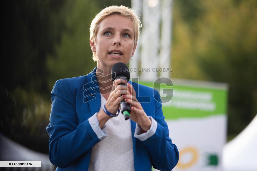 Ending of the French Green Party Summer Days - Poitiers