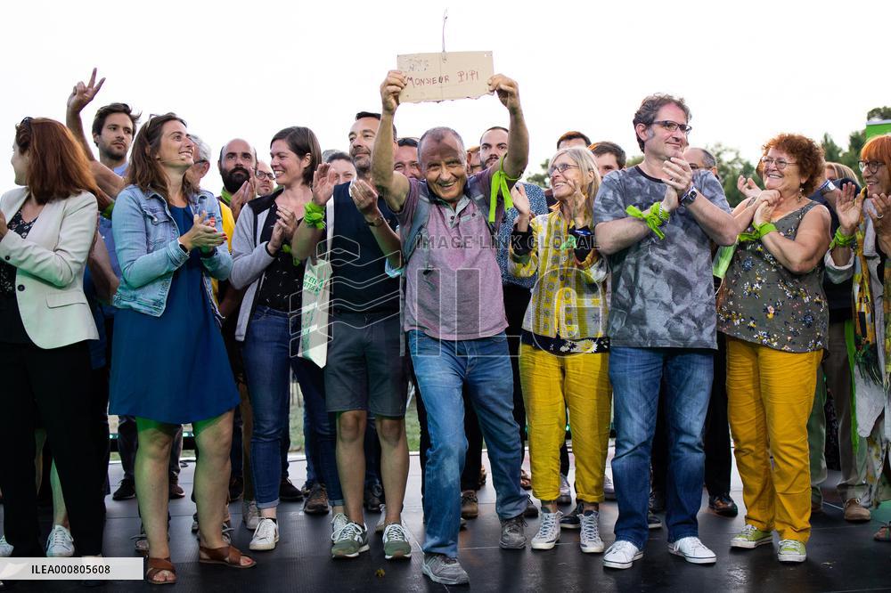 Ending of the French Green Party Summer Days - Poitiers