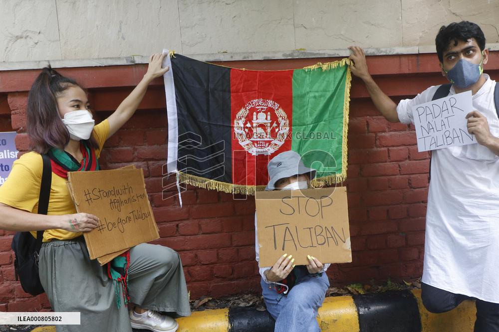 Protest Against Oppressive Taliban Rules In Afghanistan