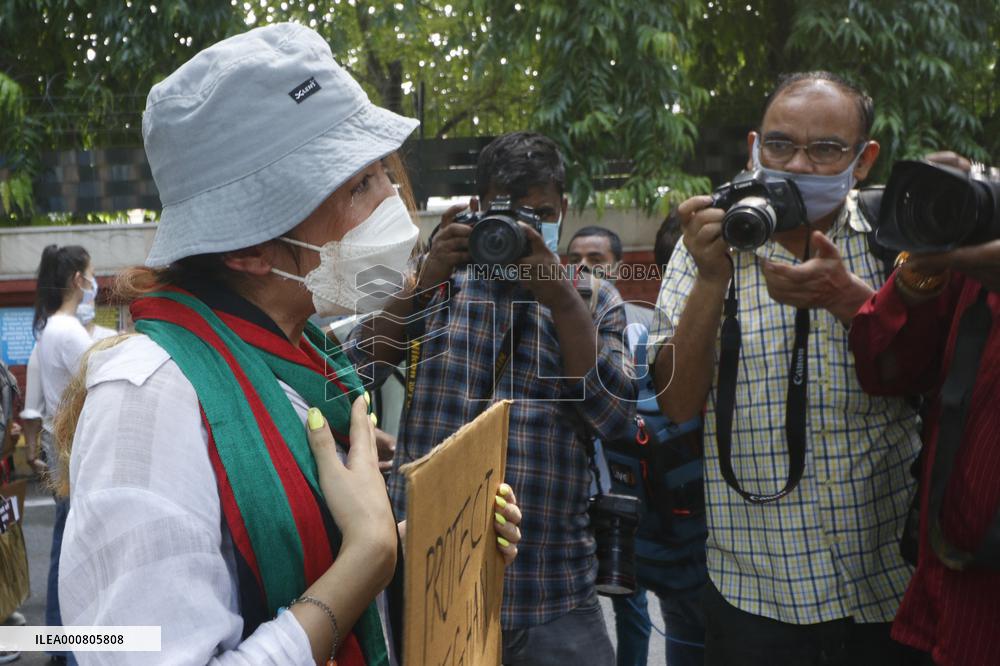 Protest Against Oppressive Taliban Rules In Afghanistan