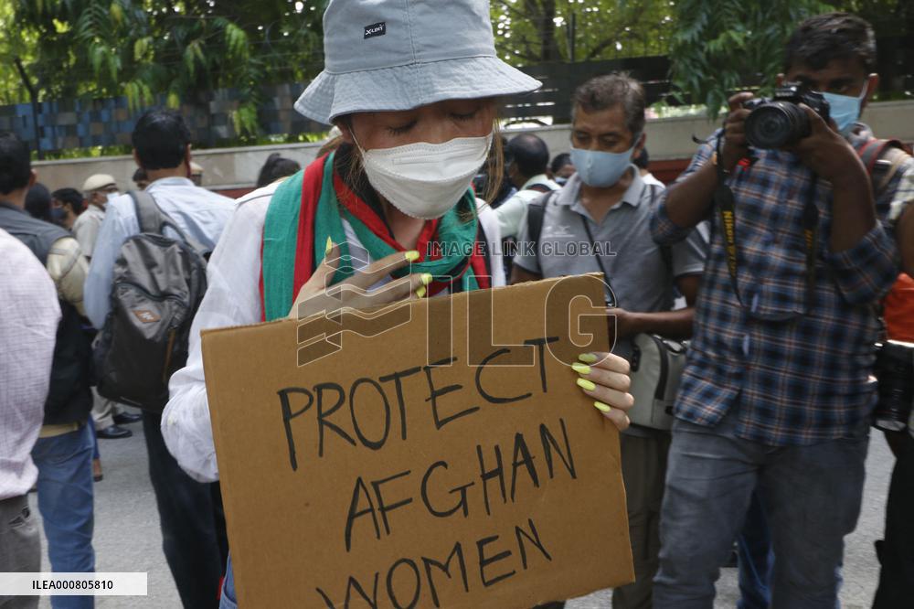 Protest Against Oppressive Taliban Rules In Afghanistan