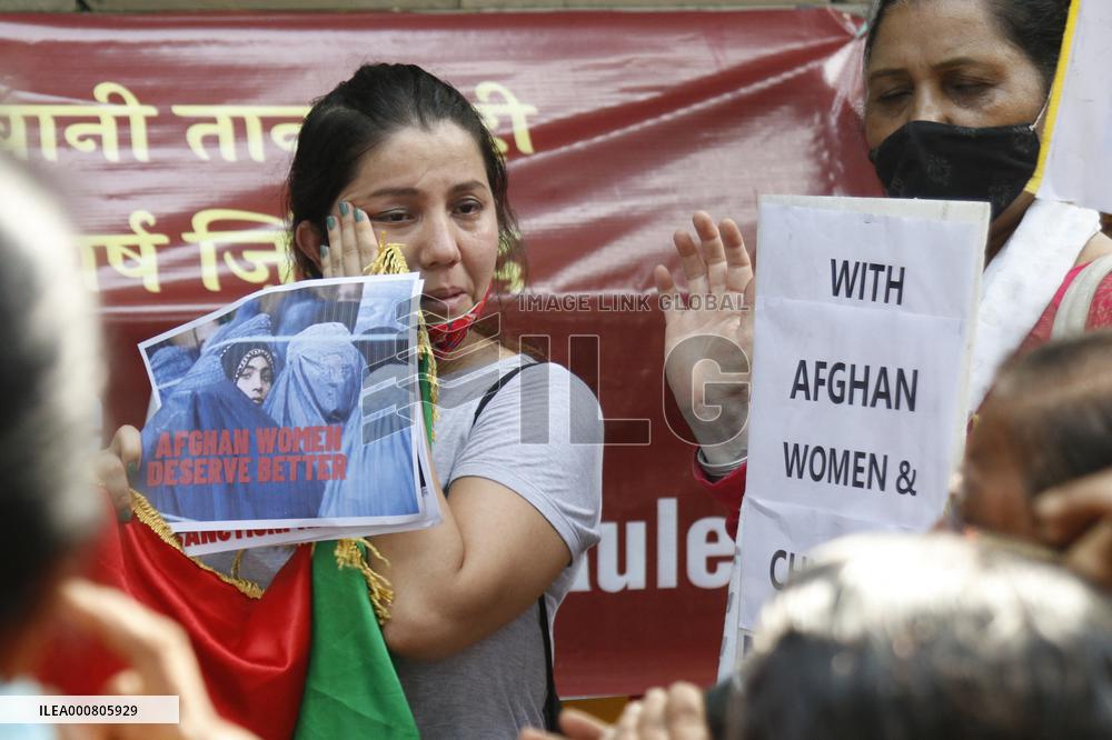 Protest Against Oppressive Taliban Rules In Afghanistan