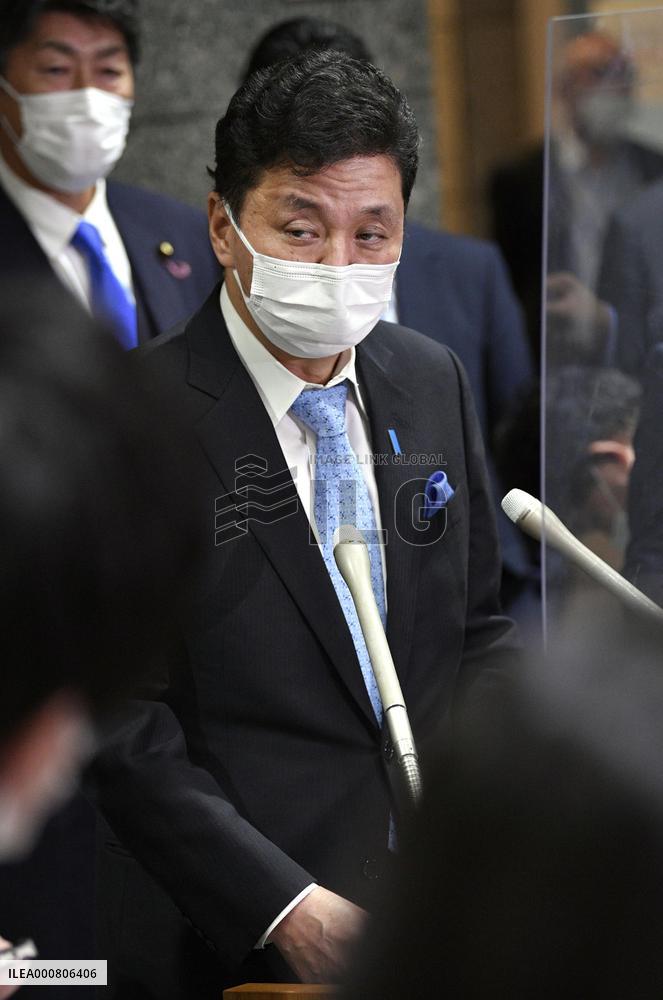 Japanese Defense Minister Kishi
