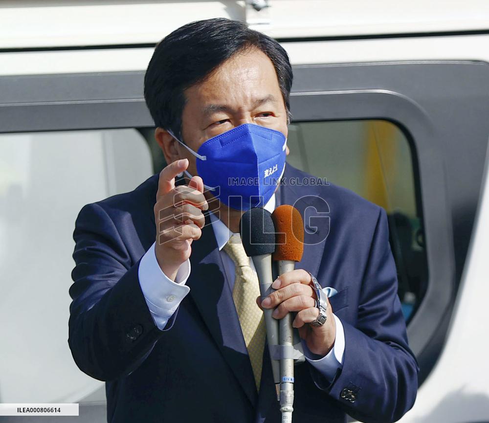 Campaigning for Japanese general election