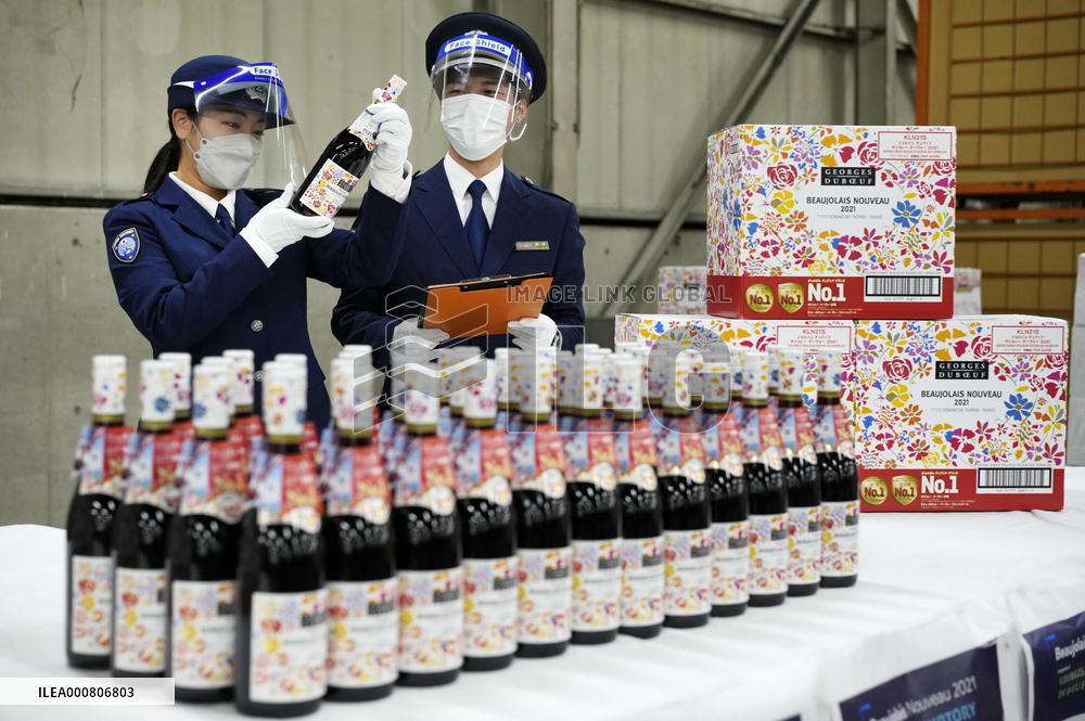 Beaujolais Nouveau arrives in Japan