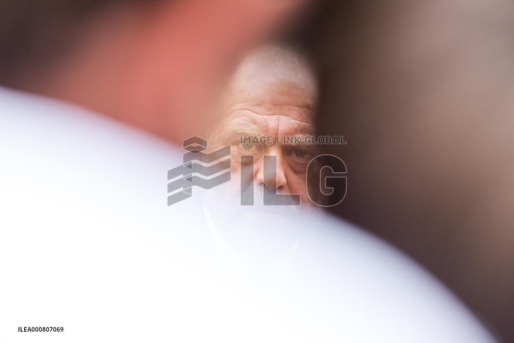 Eric Dupond-Moretti Visits The Judicial Court - Marseille