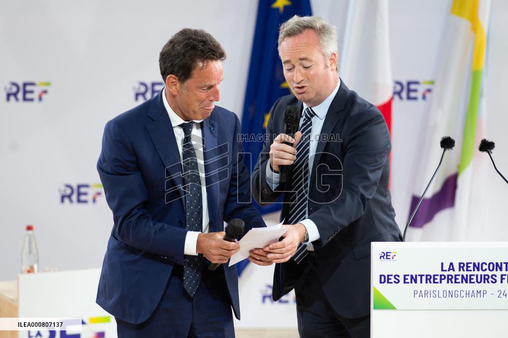 Opening of the Medef summer meeting - Paris