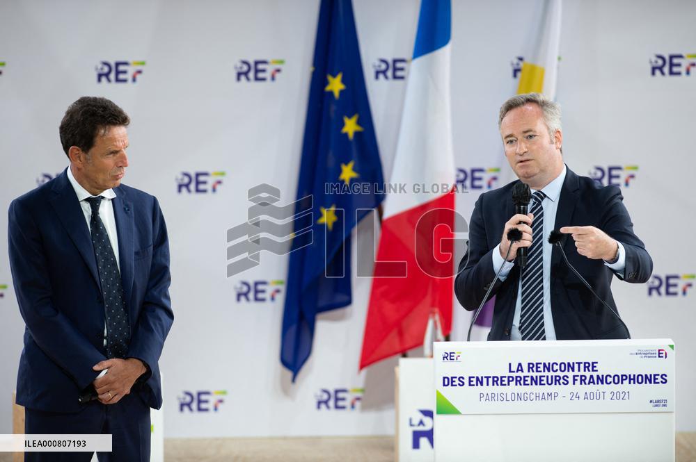 Opening of the Medef summer meeting - Paris