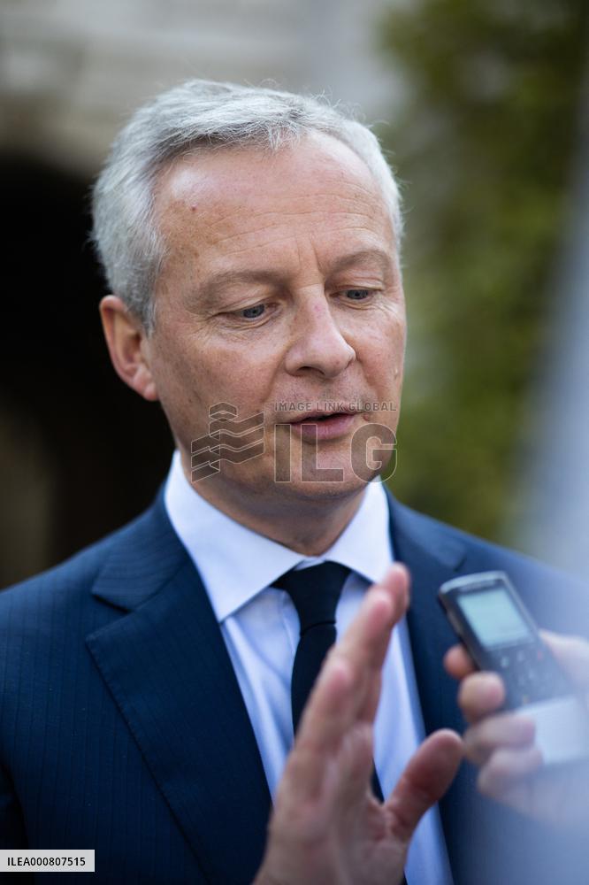 Emmanuel Macron meets the Irish Prime Minister - Dublin