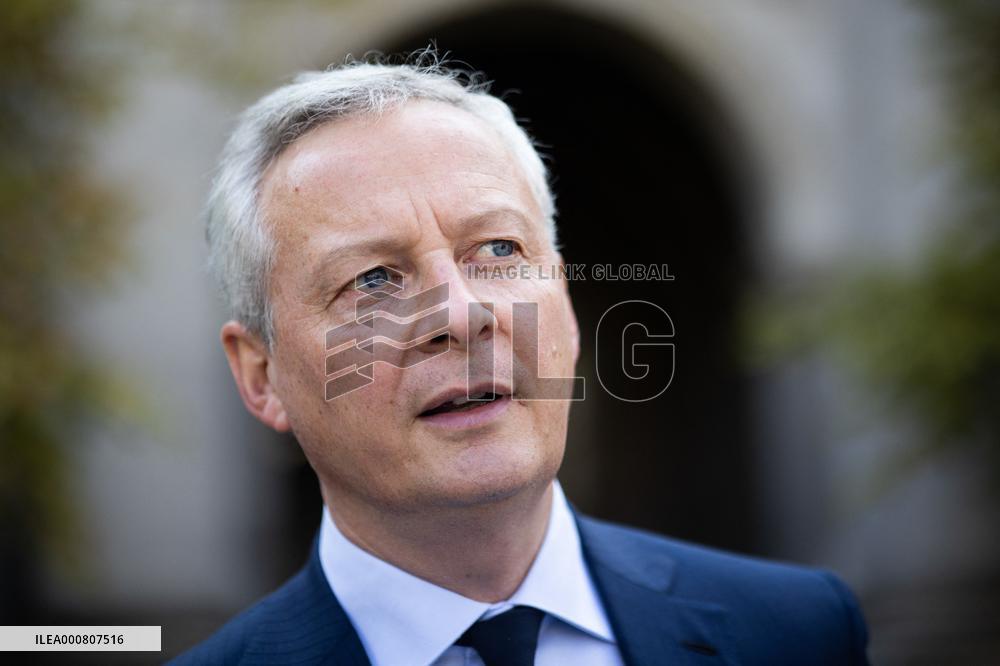 Emmanuel Macron meets the Irish Prime Minister - Dublin