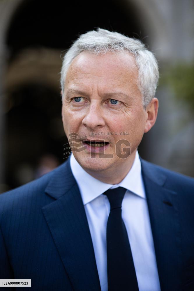 Emmanuel Macron meets the Irish Prime Minister - Dublin