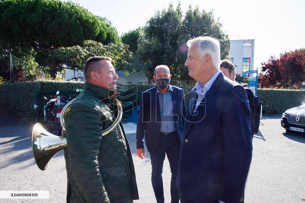 Les Republicains Summer University - Michel Barnier - La Baule