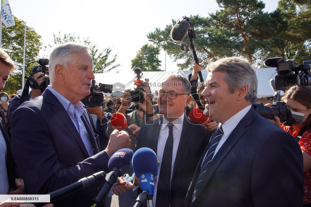 Les Republicains Summer University - Michel Barnier - La Baule