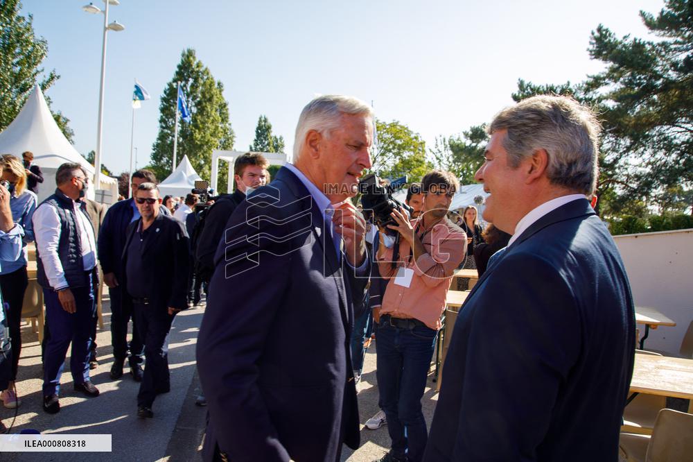 Les Republicains Summer University - Michel Barnier - La Baule