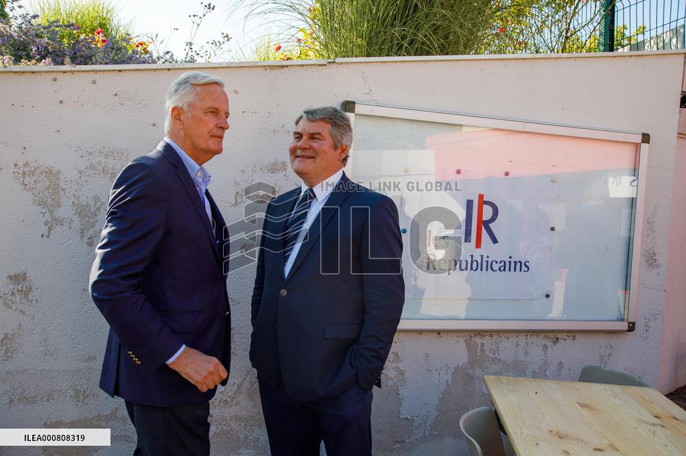Les Republicains Summer University - Michel Barnier - La Baule