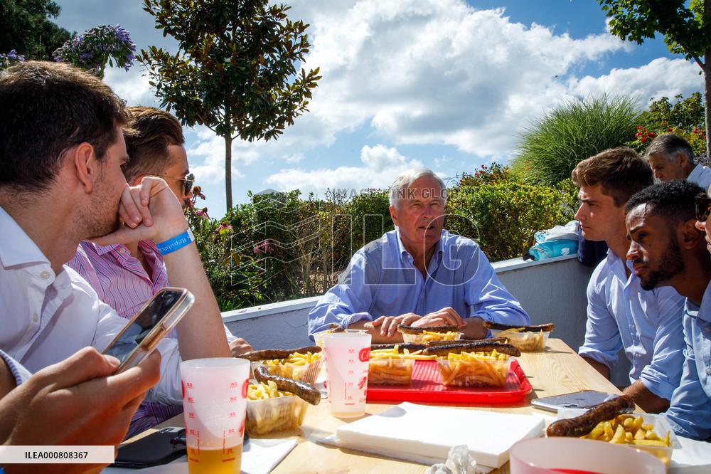 Les Republicains Summer University - Michel Barnier - La Baule