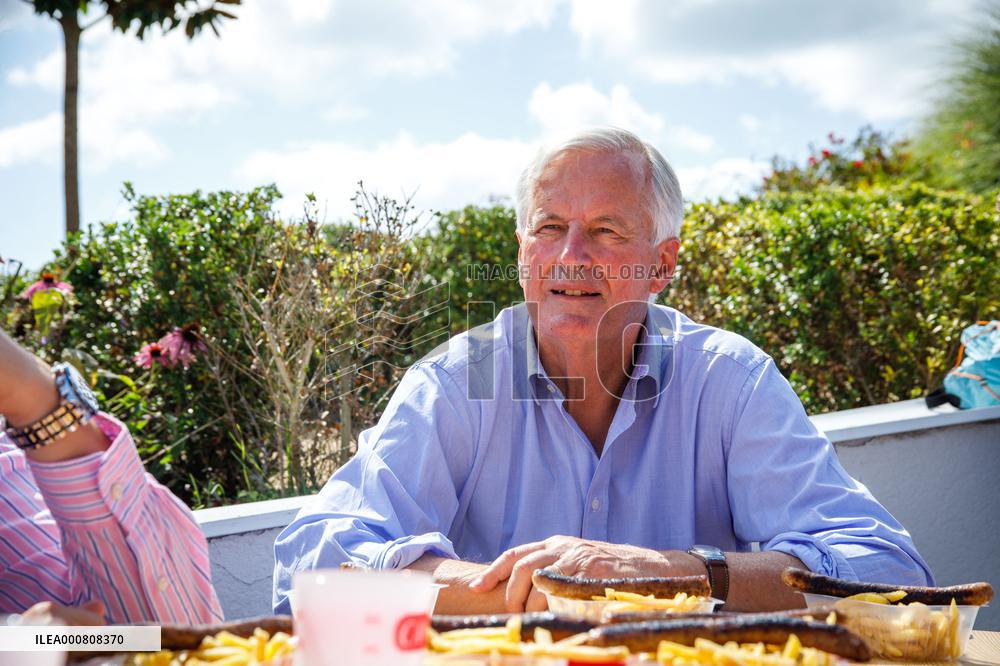 Les Republicains Summer University - Michel Barnier - La Baule