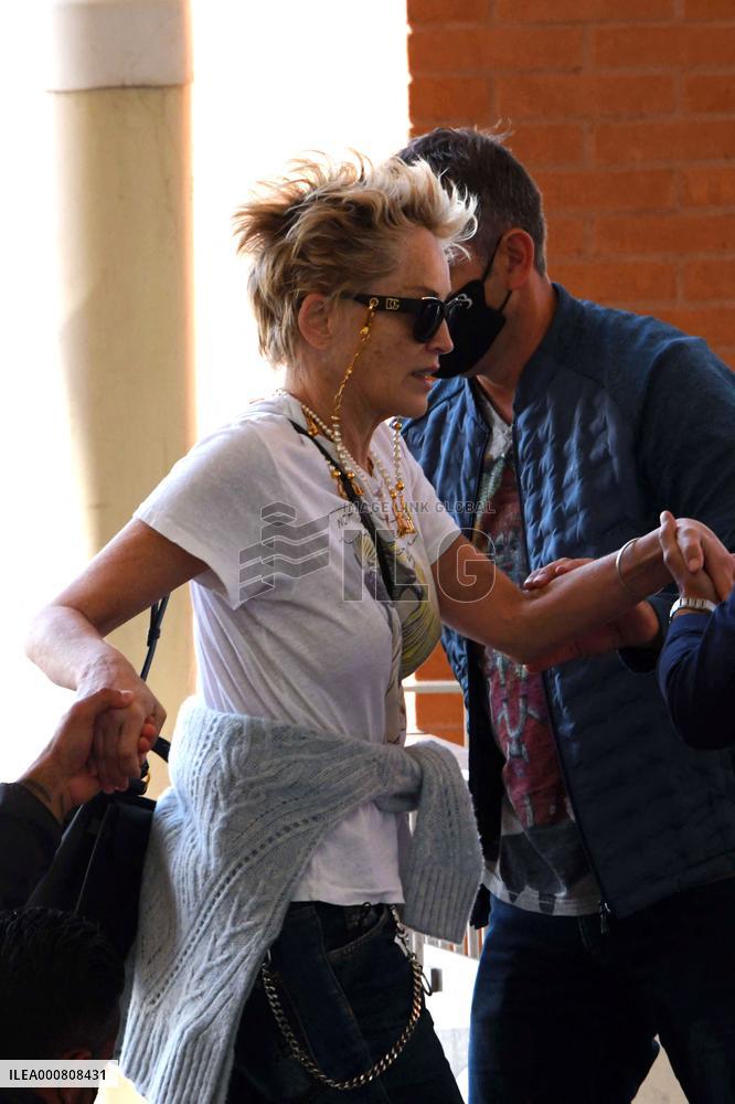 Sharon Stone in Venice