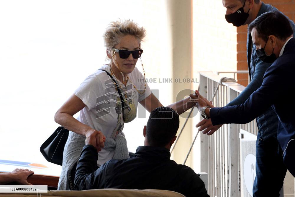 Sharon Stone in Venice