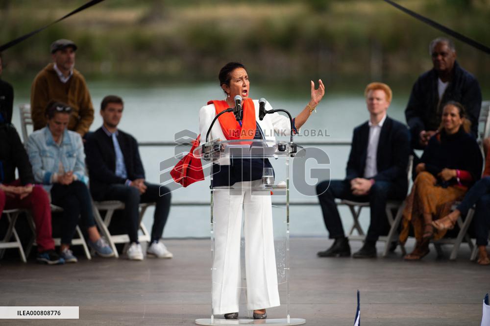 Jean-Luc Melenchon meeting - Chateauneuf-sur-Isere