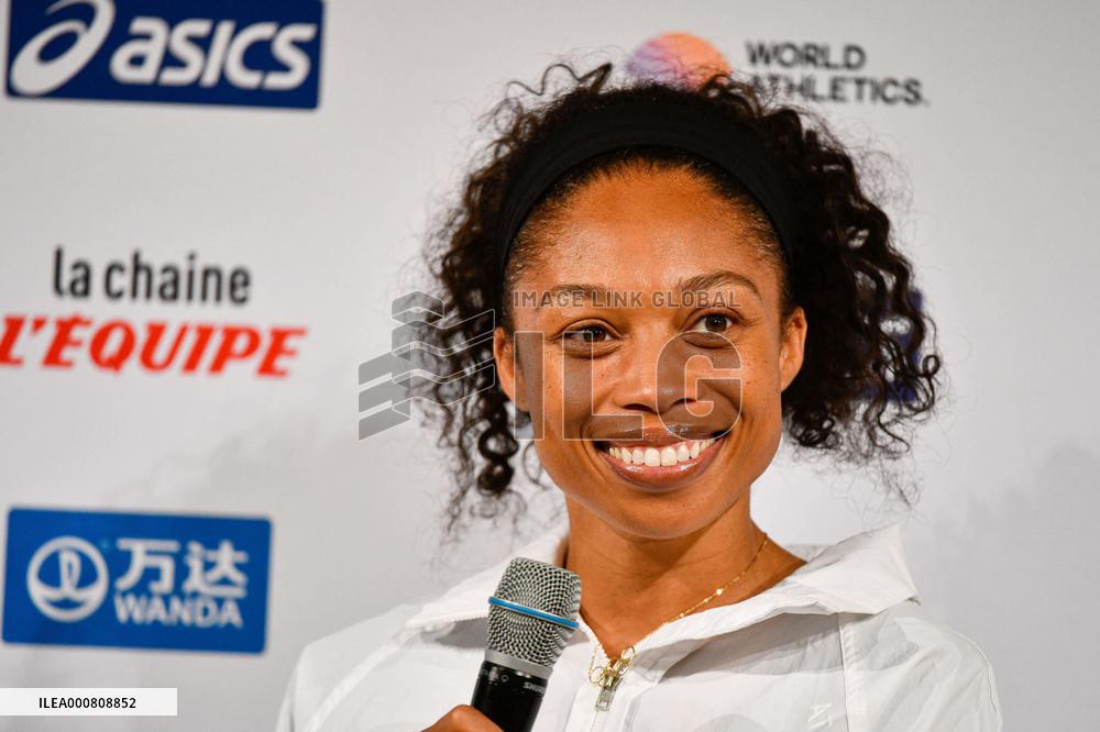 Athletics press conference - IAAF Diamond League Paris 2021