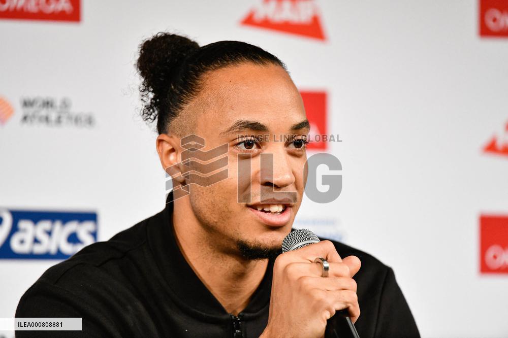 Athletics press conference - IAAF Diamond League Paris 2021
