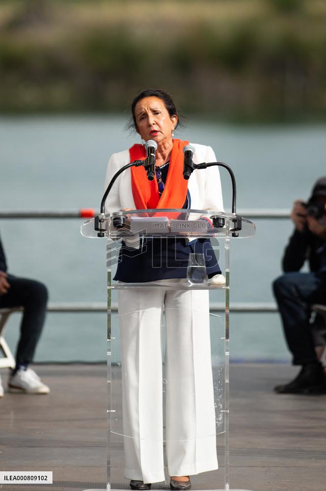 Jean-Luc Melenchon meeting - Chateauneuf-sur-Isere