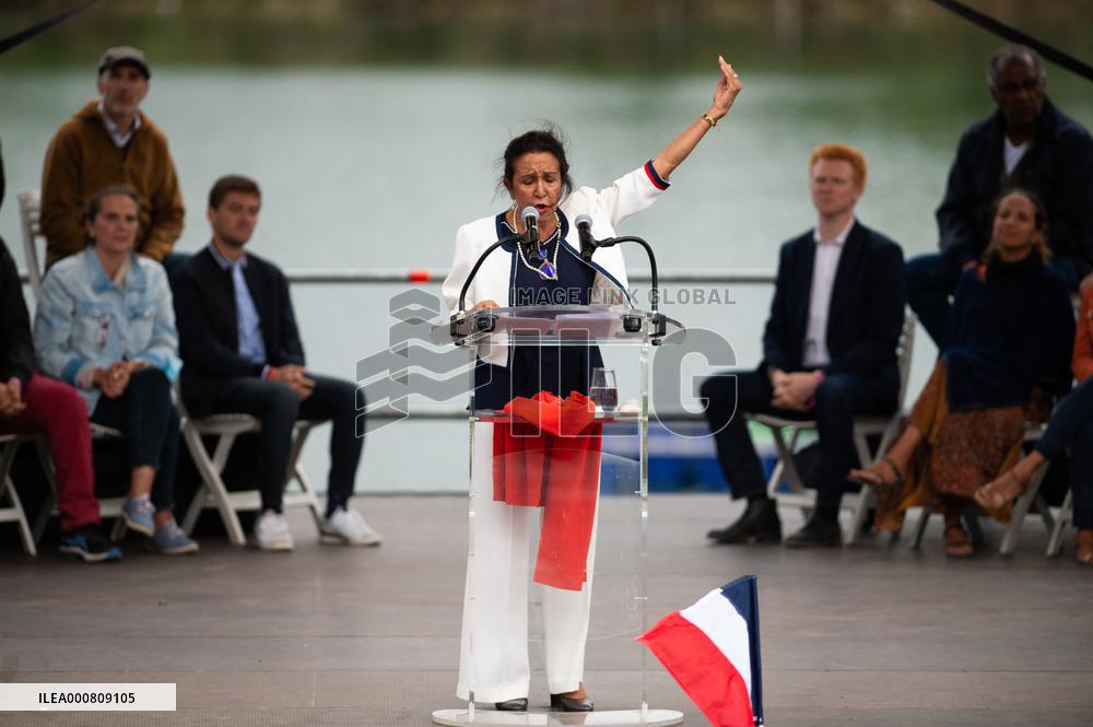 Jean-Luc Melenchon meeting - Chateauneuf-sur-Isere