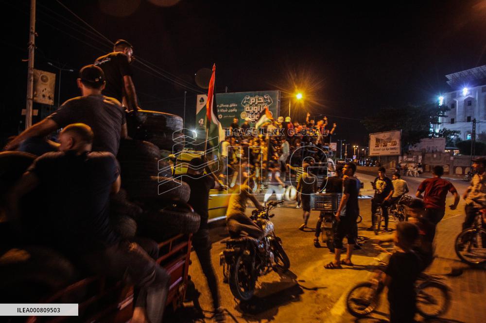 Demonstration Against Israeli Siege - Gaza